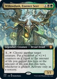 Willowdusk, Essence Seer (Extended Art) (333) [Commander 2021]