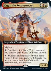 Osgir, the Reconstructor (Extended Art) (335) [Commander 2021]