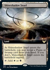 Shineshadow Snarl (Extended Art) (364) [Strixhaven: School of Mages]