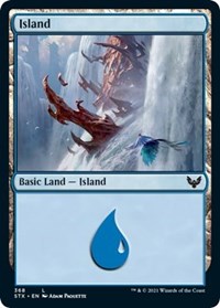 Island (368) (368) [Strixhaven: School of Mages]