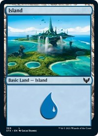 Island (369) (369) [Strixhaven: School of Mages]
