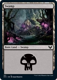 Swamp (371) (371) [Strixhaven: School of Mages]