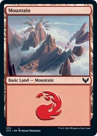Mountain (373) (373) [Strixhaven: School of Mages]
