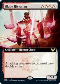 Blade Historian (Extended Art) (334) [Strixhaven: School of Mages]