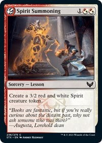 Spirit Summoning (236) [Strixhaven: School of Mages]