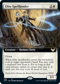 Elite Spellbinder (Extended Art) (289) [Strixhaven: School of Mages]
