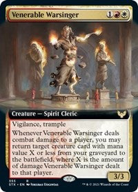 Venerable Warsinger (Extended Art) (355) [Strixhaven: School of Mages]