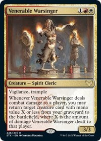 Venerable Warsinger (246) [Strixhaven: School of Mages]