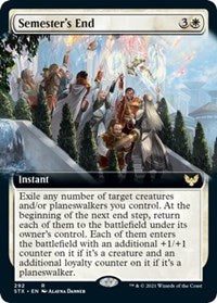 Semester's End (Extended Art) (292) [Strixhaven: School of Mages]