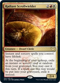 Radiant Scrollwielder (221) [Strixhaven: School of Mages]