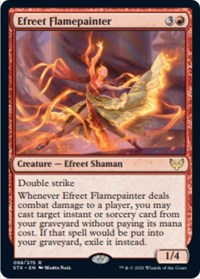 Efreet Flamepainter (98) [Strixhaven: School of Mages]