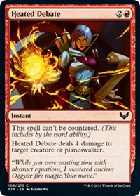 Heated Debate (106) [Strixhaven: School of Mages]
