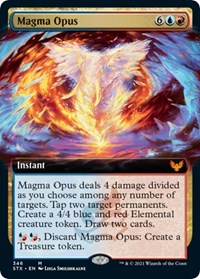 Magma Opus (Extended Art) (346) [Strixhaven: School of Mages]
