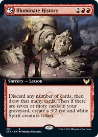 Illuminate History (Extended Art) (312) [Strixhaven: School of Mages]