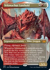 Velomachus Lorehold (Borderless) (283) [Strixhaven: School of Mages]