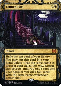 Tainted Pact (Foil Etched) (33) [Strixhaven: Mystical Archive]