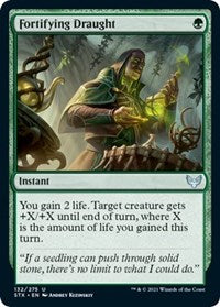 Fortifying Draught (132) [Strixhaven: School of Mages]