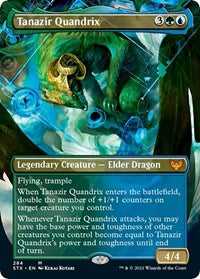 Tanazir Quandrix (Borderless) (284) [Strixhaven: School of Mages]