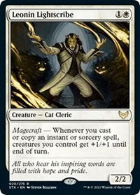 Leonin Lightscribe (20) [Strixhaven: School of Mages]