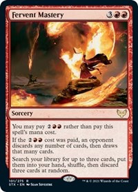 Fervent Mastery (101) [Strixhaven: School of Mages]