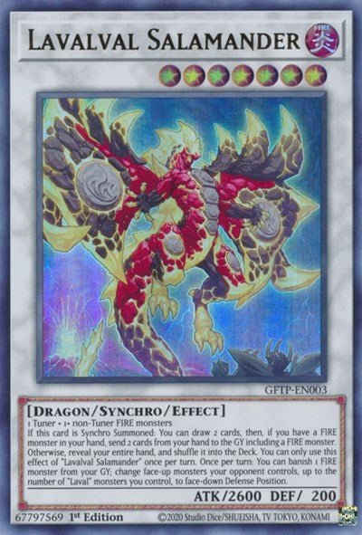 Lavalval Salamander (GFTP-EN003) [Ghosts From the Past]