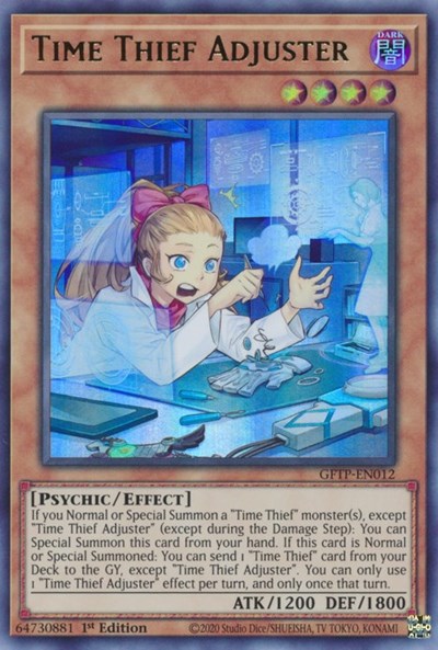 Time Thief Adjuster (GFTP-EN012) [Ghosts From the Past]