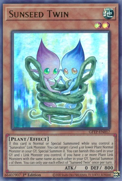 Sunseed Twin (GFTP-EN017) [Ghosts From the Past]