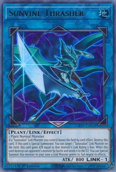 Sunvine Thrasher (GFTP-EN024) [Ghosts From the Past]