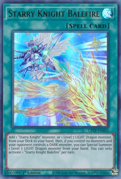 Starry Knight Balefire (GFTP-EN031) [Ghosts From the Past]