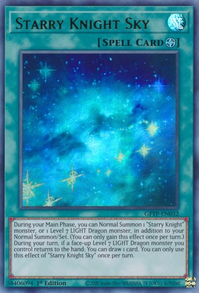 Starry Knight Sky (GFTP-EN032) [Ghosts From the Past]