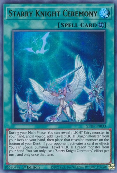 Starry Knight Ceremony (GFTP-EN033) [Ghosts From the Past]