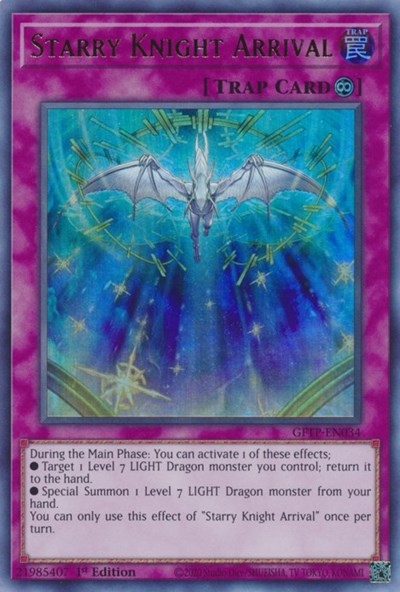 Starry Knight Arrival (GFTP-EN034) [Ghosts From the Past]