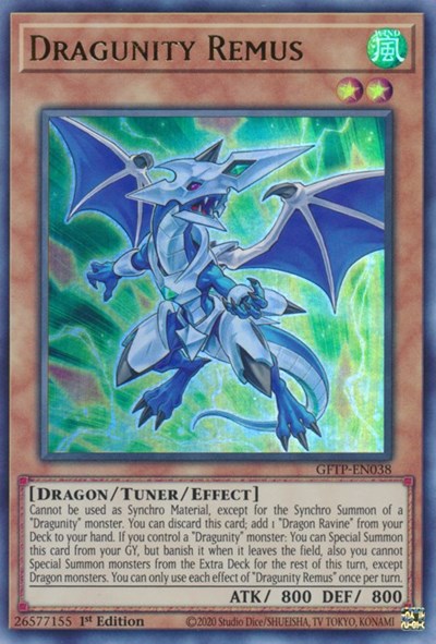 Dragunity Remus (GFTP-EN038) [Ghosts From the Past]