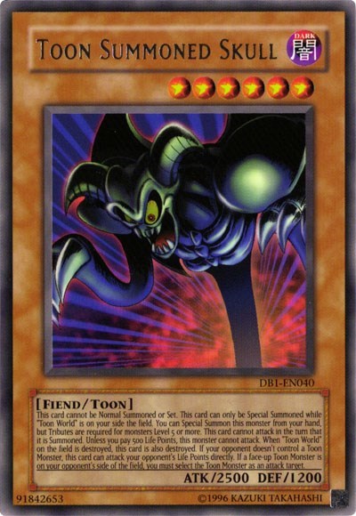 Toon Summoned Skull (DB1-EN040) [Dark Beginning 1]