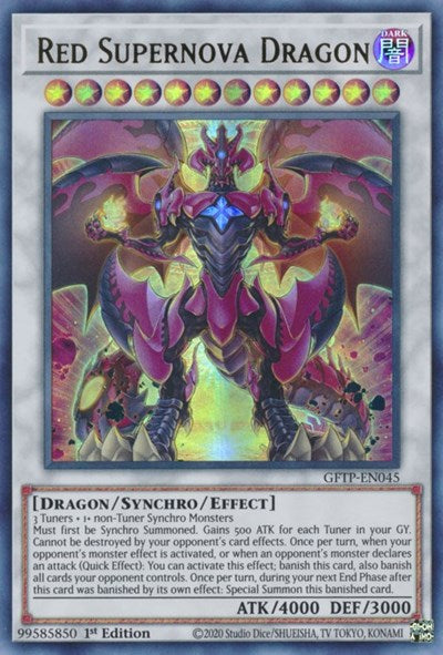 Red Supernova Dragon (GFTP-EN045) [Ghosts From the Past]