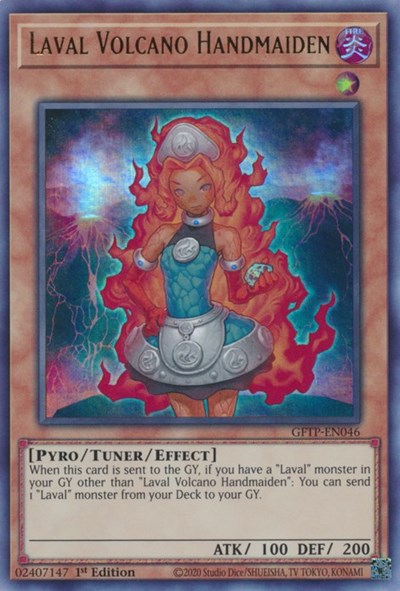 Laval Volcano Handmaiden (GFTP-EN046) [Ghosts From the Past]