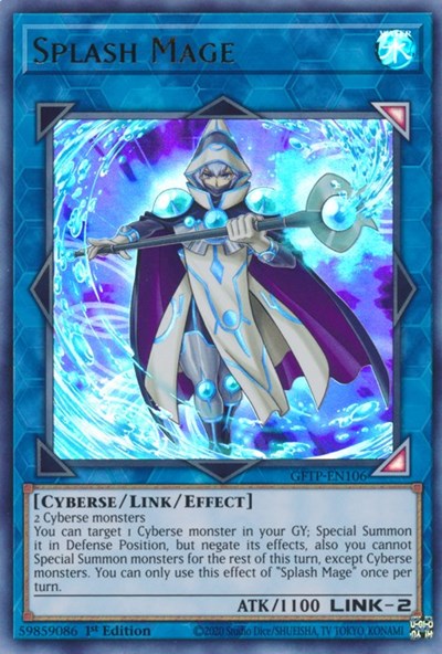 Splash Mage (GFTP-EN106) [Ghosts From the Past]