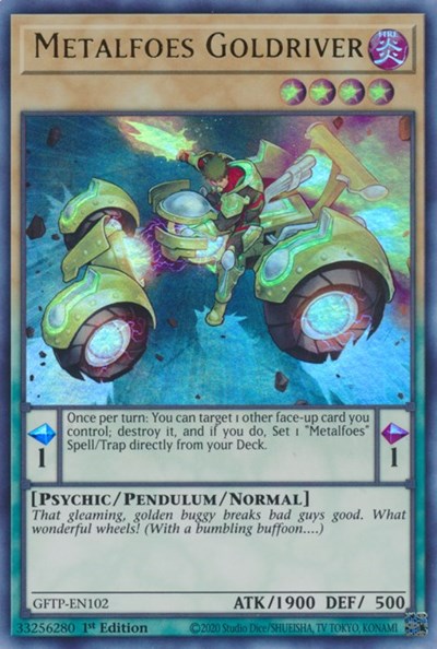 Metalfoes Goldriver (GFTP-EN102) [Ghosts From the Past]