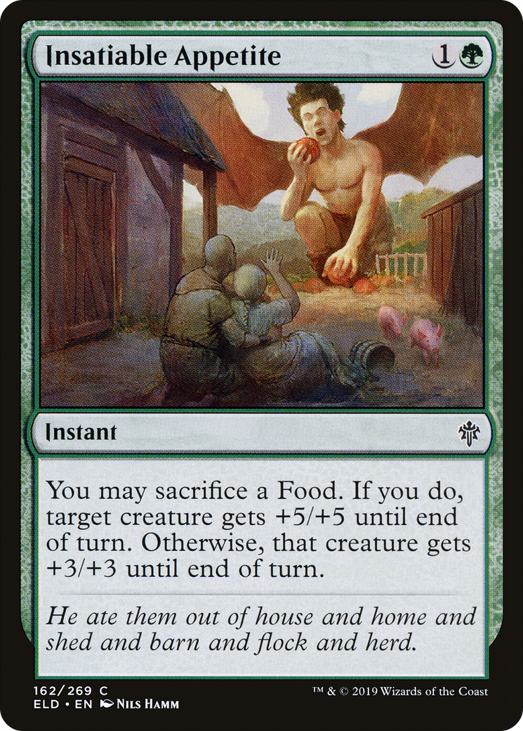 Insatiable Appetite (ELD-162) - Throne of Eldraine