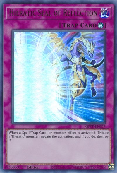 Hieratic Seal of Reflection (GFTP-EN057) [Ghosts From the Past]