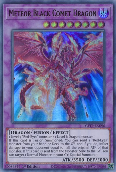 Meteor Black Comet Dragon (GFTP-EN096) [Ghosts From the Past]