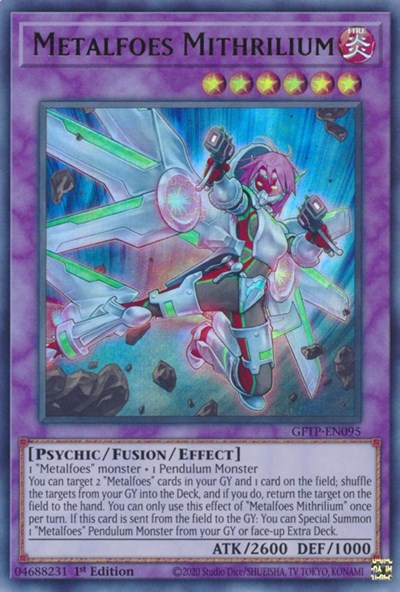 Metalfoes Mithrilium (GFTP-EN095) [Ghosts From the Past]