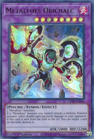 Metalfoes Orichalc (GFTP-EN094) [Ghosts From the Past]