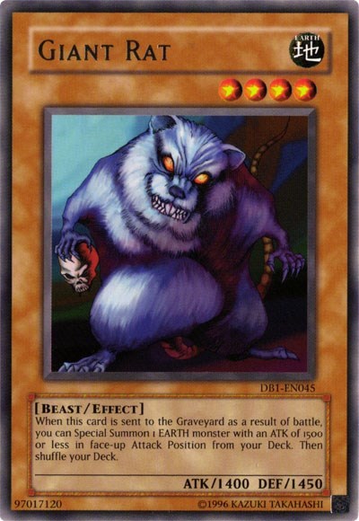 Giant Rat (DB1-EN045) [Dark Beginning 1]