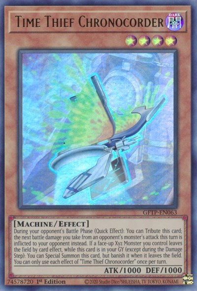 Time Thief Chronocorder (GFTP-EN063) [Ghosts From the Past]