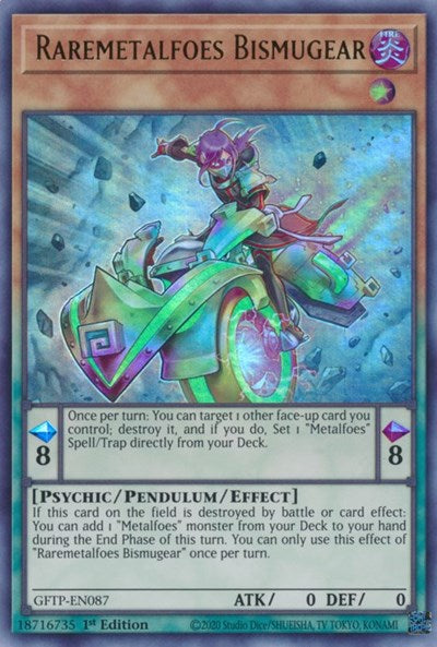 Raremetalfoes Bismugear (GFTP-EN087) [Ghosts From the Past]