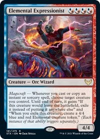 Elemental Expressionist (181) [Strixhaven: School of Mages]