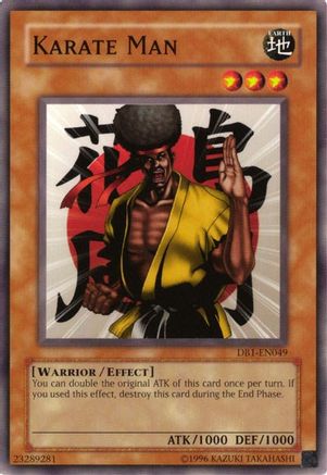 Karate Man (DB1-EN049) - Dark Beginning 1 Unlimited