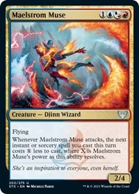 Maelstrom Muse (202) [Strixhaven: School of Mages]