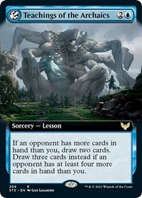 Teachings of the Archaics (Extended Art) (299) [Strixhaven: School of Mages]